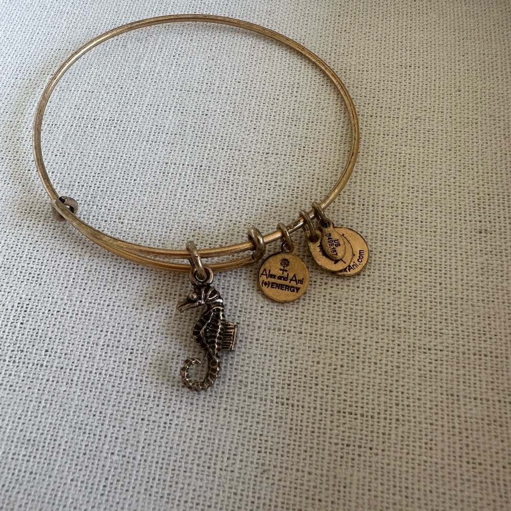 Alex and Ani - Seahorse Bracelet Bangle